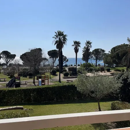 شقة Appart Vue Mer A 50 M Des Plages La Garonnette-Plage